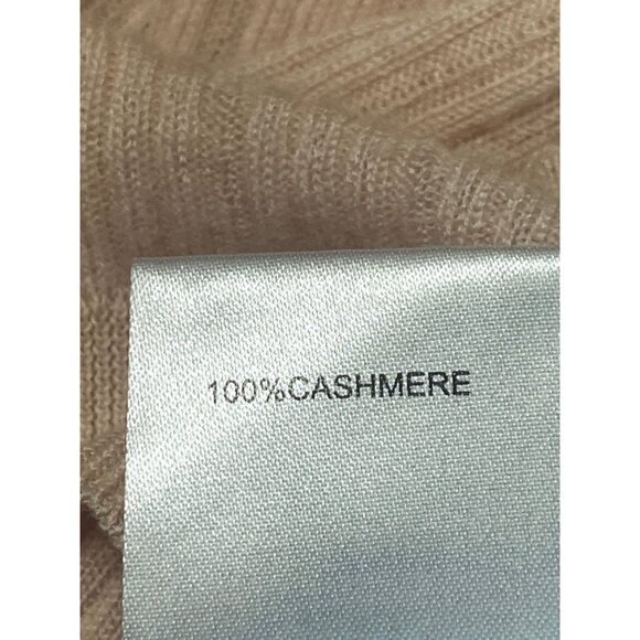 CHLOÉ Ultra Lightweight Cashmere Ribbed Sweater in Light Pink Size Small - Picture 6 of 9